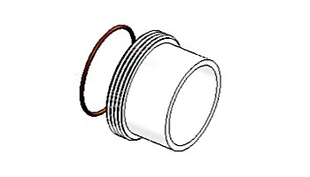 AutoPilot Union Half 2" Slip X Male Thread Union with O-Ring | 312-D