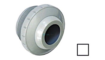 Aquastar Three Piece Directional Eyeball Fitting | 1-1/2" MPT | with .5" Orifice | White | 8301