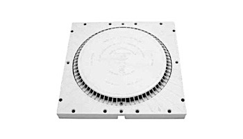 AquaStar 12x12 Square Retrofit to 10 inch Anti Entrapment Suction Outlet Cover Light Gray | RFS12103VGB