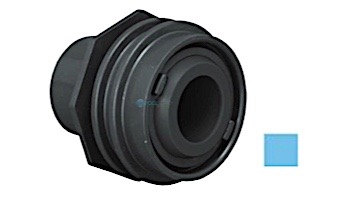 AquaStar Flus-Mount Return Fitting | with Water Stop Eyeball and Nut Aim Flow | with 3/4" Orifice | Blue | 304B