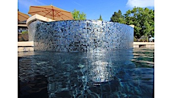 National Pool Tile Arctic 1x1 Glass Series Pool Tile | Ice | AT012