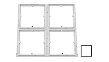 AquaStar 18"x18" Flat Frame | White | 18FR101