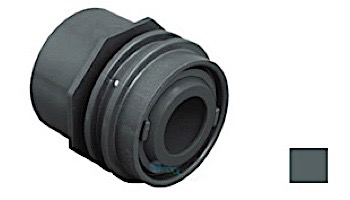 AquaStar Choice Flush Mount Return/Water Barrier with 1.5" Socket With 3/4" Orifice | Dark Gray | JE3105B