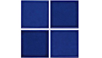 National Pool Tile Marine Field 3x3 Series Pool Tile | Cobalt Blue | M350