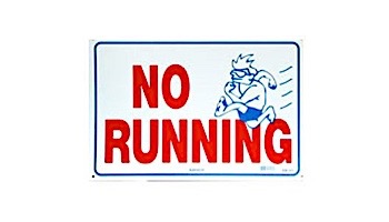 No Running Sign 12inches x 18inches | SW-21