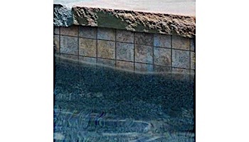 National Pool Tile Raku 2x2 Series | Cobalt Blue | RUCOBALT2X2