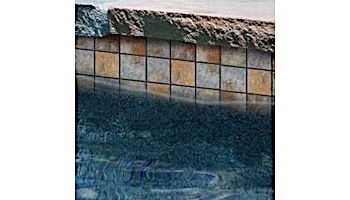 National Pool Tile Raku 2x2 Series | Ocean Blue | RUOCEAN2X2