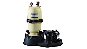 Pentair Clean and Clear Above Ground Pool Cartridge Filter System | 175 Sq Ft | 1.5HP Pump 3' Cord | 6' Hose Kit | EPNCC0175OF1160