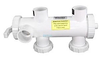 Pentair Side Mount Full Flow Rotary Valve 2" | White | 263010