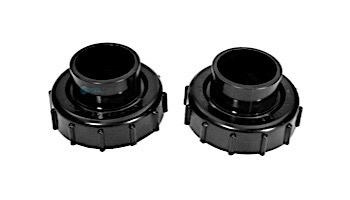 Pentair Black Bulkhead Union 1-1/2"X2" Set | 270004