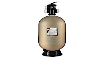 Pentair Sand Dollar SD40 19" Top Mount Sand Filter with Clamp Style 1.5" Multiport Backwash Valve | 1.8 Sq. Ft. | EC-145320