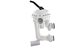 Pentair Hi-Flow Backwash Valve for Side-Mounted Sand and DE Filters | White PVC | 261050