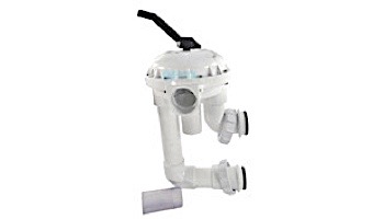 Pentair Hi-Flow Backwash Valve for Side-Mounted Sand and DE Filters | White PVC | 261050