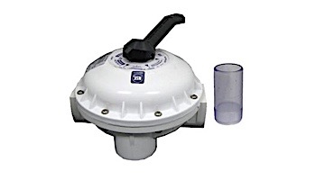 Pentair Hi-Flow Multi-Port PVC Backwash Valve for DE and Sand Filters No Plumbing Universal | 261049