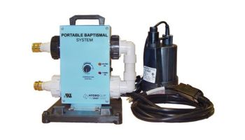 HydroQuip PBES6000 Series Portable Baptismal Equipment | 1.0kW Heater and Pump | 120V | PBES6010