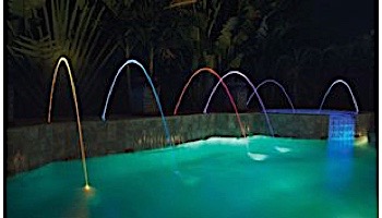Pentair MagicStream Laminar Color LED Light 100 Cord Tan Deck Lid 580001T Pool Supply Unlimited