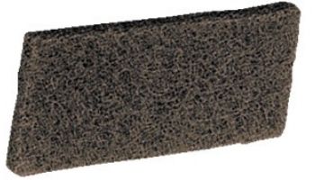 A&B Brush Mr. Scrubber Replacement Pad | Brown Coarse | 8035