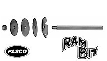 Pasco .5" Ram Bit Plastic Fitting Saver ABS or PVC | 3237