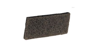 A&B Brush Mr. Scrubber Jr Replacement Pad | Brown Coarse | 8535