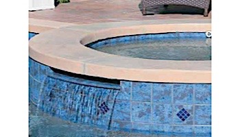 National Pool Tile Verona 6x6 Series | Tondela Blue | VR681