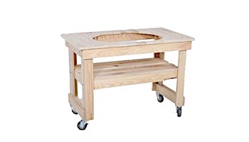 Primo Grills Compact Cypress Table for Oval XL 400 | 602