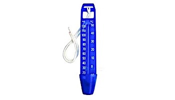 Pool Style Deluxe Series lue Dip-N-Read Thermometer with Cord | PS050