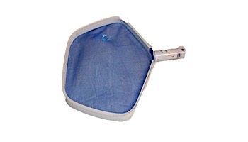 PoolStyle Leaf Skimmer Net with Aluminum White Frame and Blue Net | PS828BU