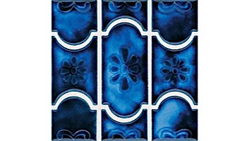 National Pool Tile Botanical Series Pool Tile | Sky Blue | BUE22