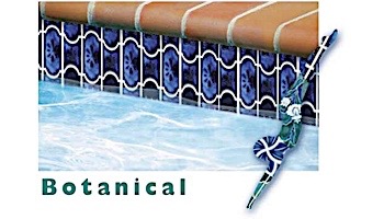 National Pool Tile Botanical Series Pool Tile | Sky Blue | BUE22