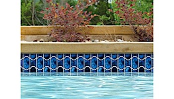 National Pool Tile Botanical Series Pool Tile | Sky Blue | BUE22