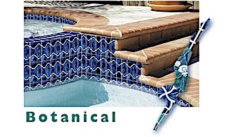 National Pool Tile Botanical Series Pool Tile | Sky Blue | BUE22