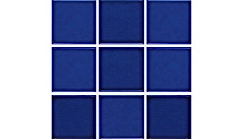 National Pool Tile 2x2 Glazed Series | Cobalt  | BX250
