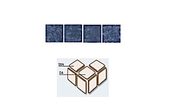 National Pool Tile Dakota Series Pool Tile | Blueberry 3x3 SBN | DK350 SBN