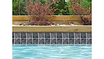 National Pool Tile Dakota 3x3 Series Pool Tile | Rustic Brick | DK354