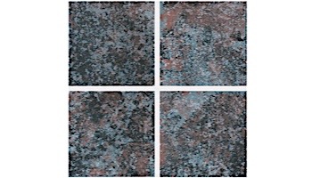 National Pool Tile Dakota 3x3 Series Pool Tile | Rustic Brick | DK354