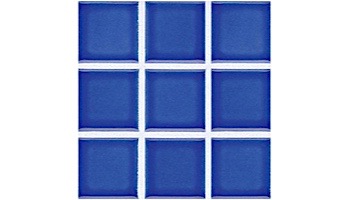 National Pool Tile 2x2 Glazed Series | Electric Blue | HM-220