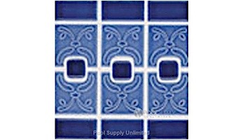 National Pool Tile Luciana Series Pool Tile | Electric Blue | LC-4141