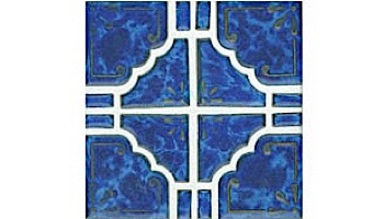 National Pool Tile Moonbeam Series | Terra Blue | STB807