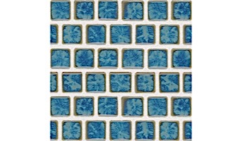 National Pool Tile Mini Koyn Series | Caribbean Blue | MK255