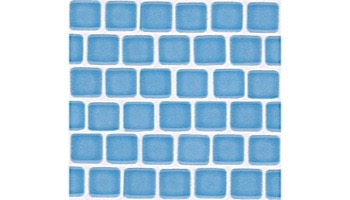 National Pool Tile Mini Koyn Series | Caribbean Blue | MK255