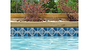 National Pool Tile Moonbeam Series | Terra Blue | STB807