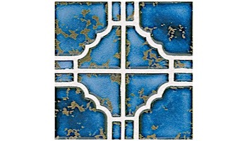 National Pool Tile Moonbeam Series | Terra Blue | STB807