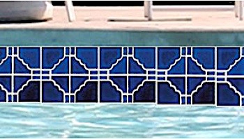National Pool Tile Moonbeam Series | 20 Sq. Ft. Case | Cobalt Blue | STB808