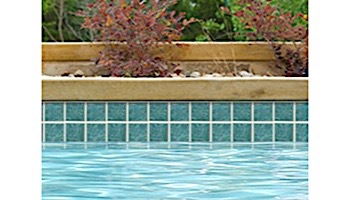 National Pool Tile Harmony 3x3 Series | Olive Blue | HS331