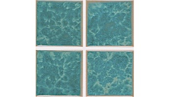 National Pool Tile Harmony 3x3 Series | Olive Blue | HS331
