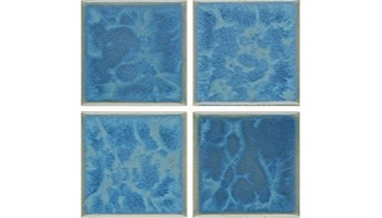 National Pool Tile Harmony 3x3 Series | Olive Blue | HS331