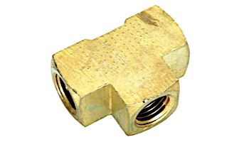 Pentair P30575 Tee 1/4" CFM/CFW Filters | Brass | 071982