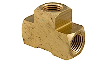 Pentair P30575 Tee 1/4" CFM/CFW Filters | Brass | 071982