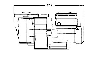 Pentair Intelliflo 3HP Variable Flow Pump VF-3050 3.2kw  230V | 011012