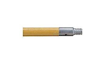A&B Brush 60"x15/16" Wooden Handle with Metal Tip | 90005